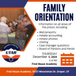 UDC Family Orientation 12/5/24